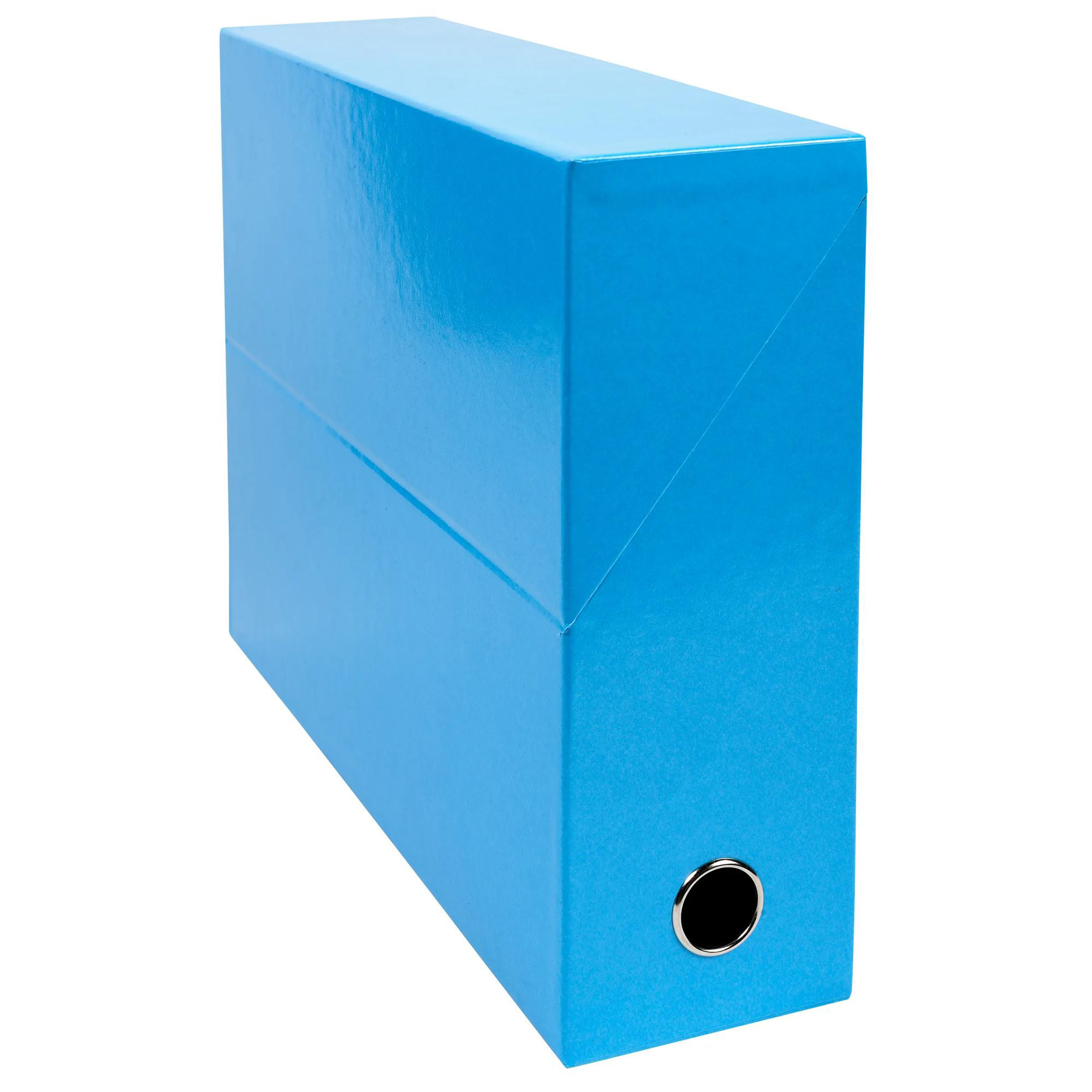 Exacompta Boite transfert dos 90mm Iderama Bleu - vue 2