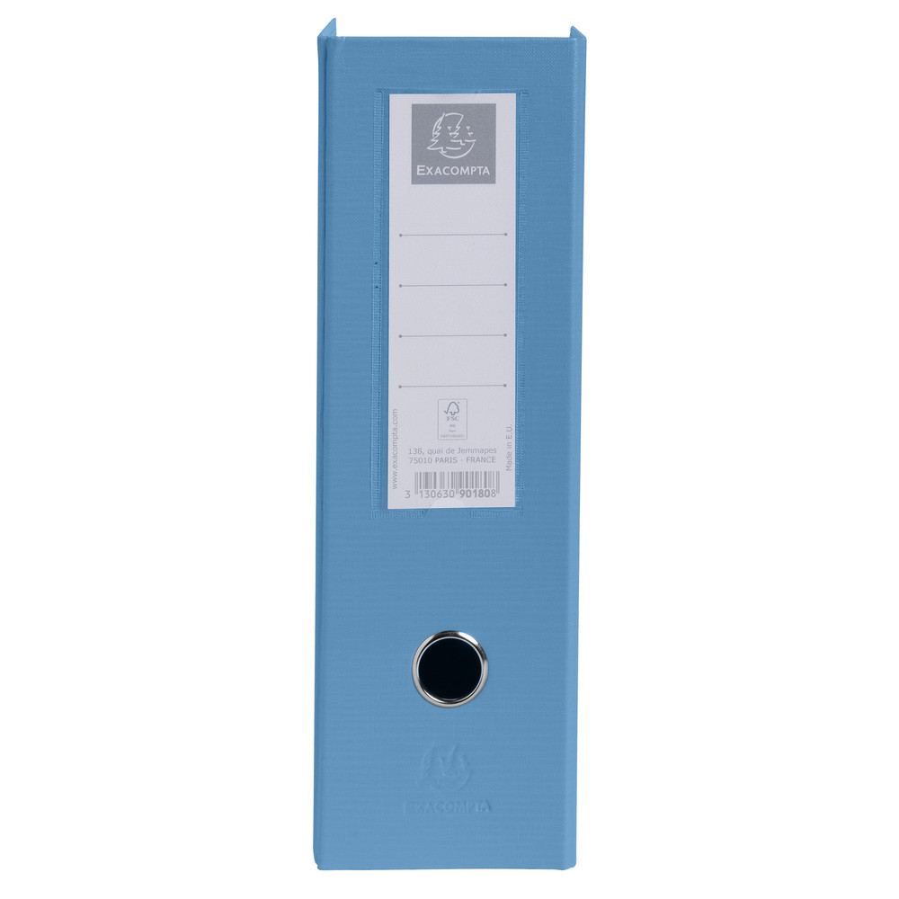 EXACOMPTA Porte-revues PP - Dos 100mm - livrs  plat - 23x31cm - Couleurs assorties
