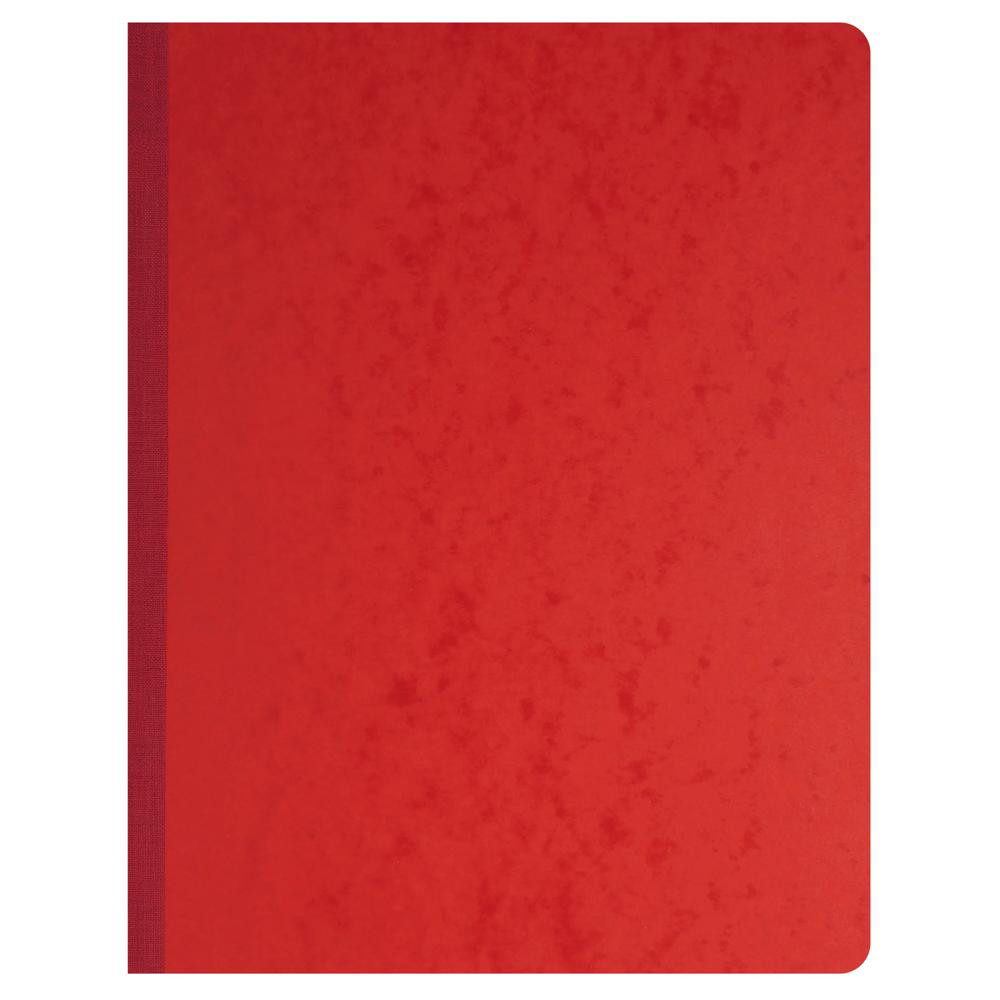 EXACOMPTA Piqûre 32x25cm à tête paresseuse 6 colonnes sur 1 page - 31 lignes - 80 pages - Rouge