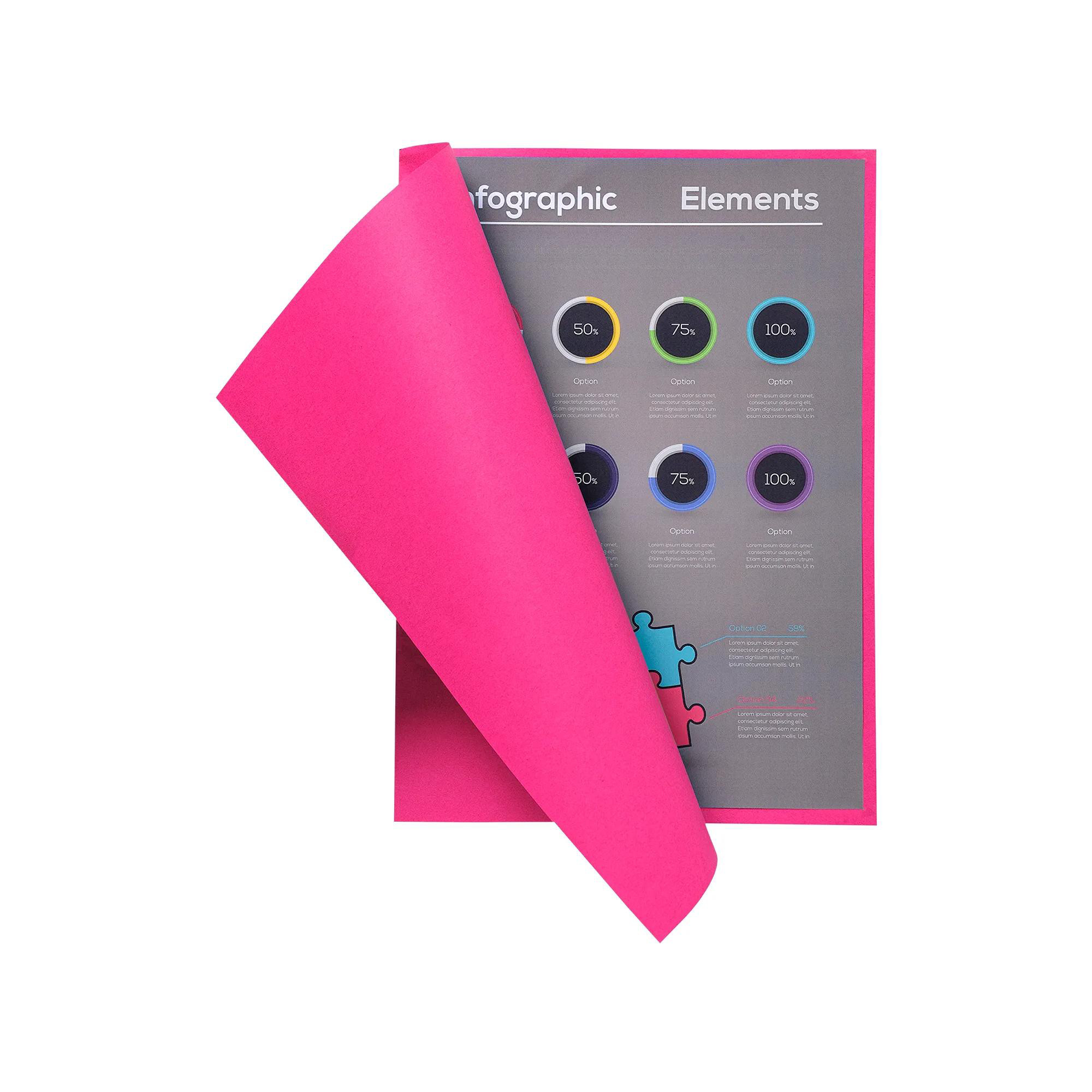 EXACOMPTA Paquet de 30 sous-chemises FLASH 80 100% recyclé - 22x31cm - Couleurs assorties
