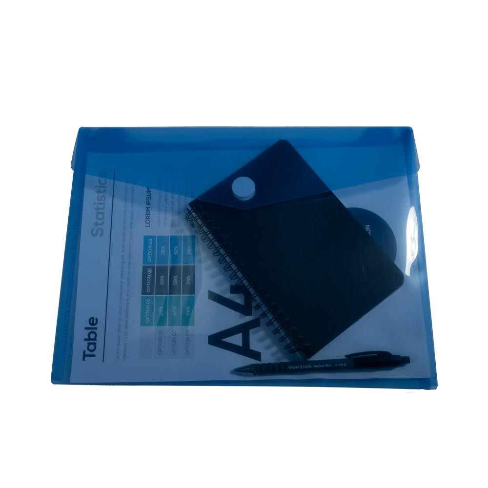 EXACOMPTA+Sachet+de+5+pochettes-enveloppes+polypropylene+-+A4+-+Couleurs+assorties