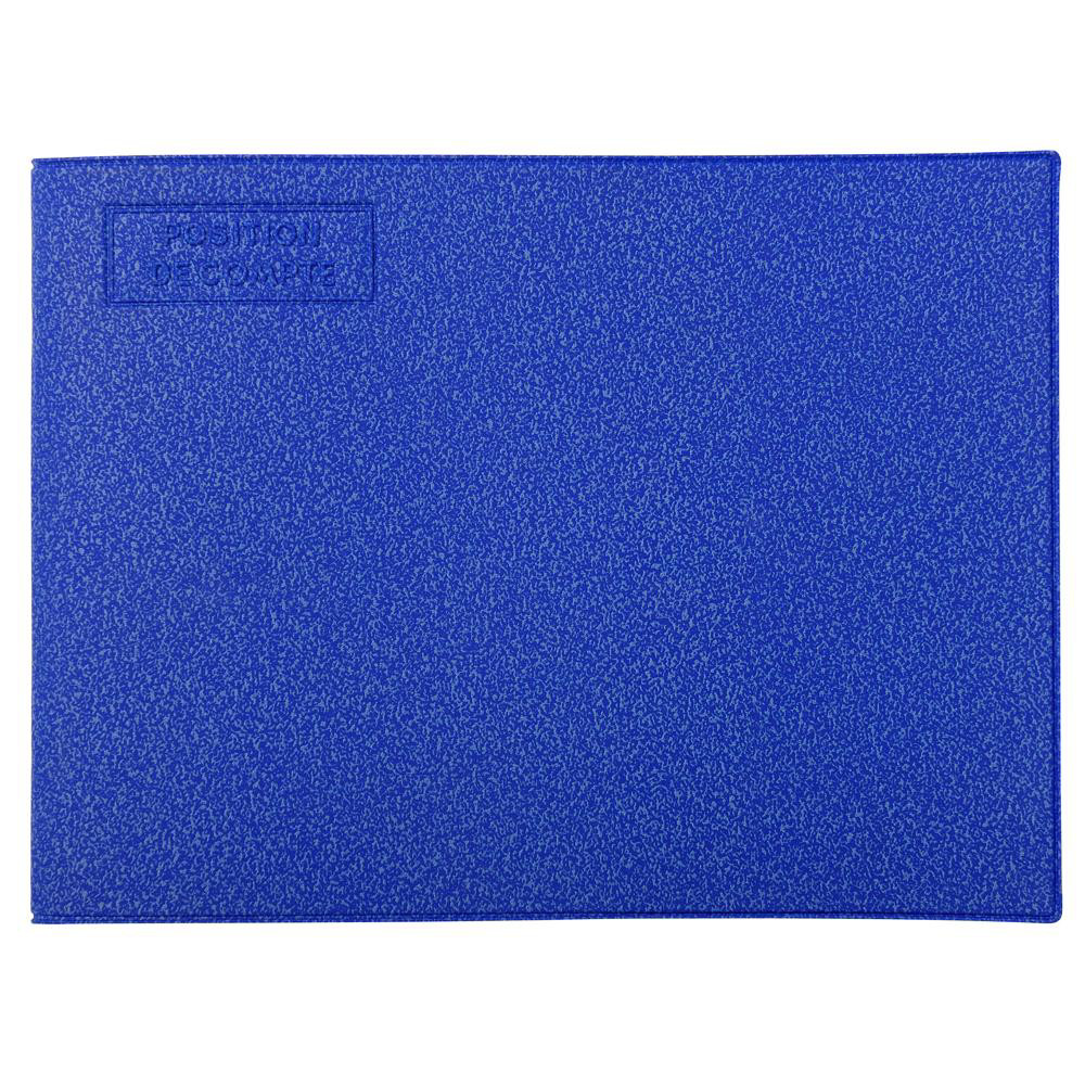 EXACOMPTA Carnet de position de compte 11x15cm 48 pages - Couleurs assorties
