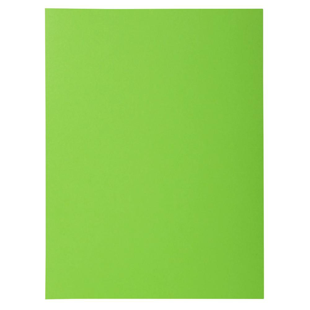 EXACOMPTA Paquet de 50 chemises 1 rabat ROCK''S 210 - 24x32cm - Vert