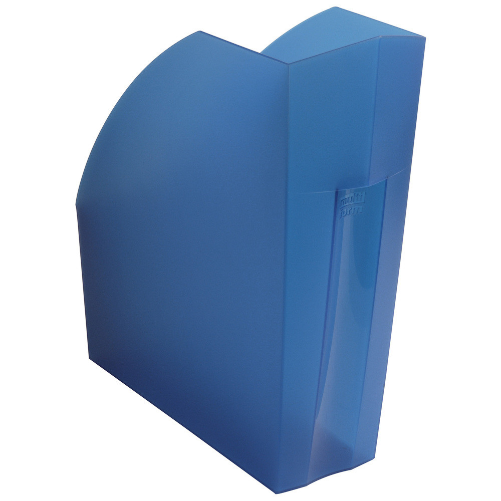EXACOMPTA Porte-revues The Magazine Chromaline - Bleu royal