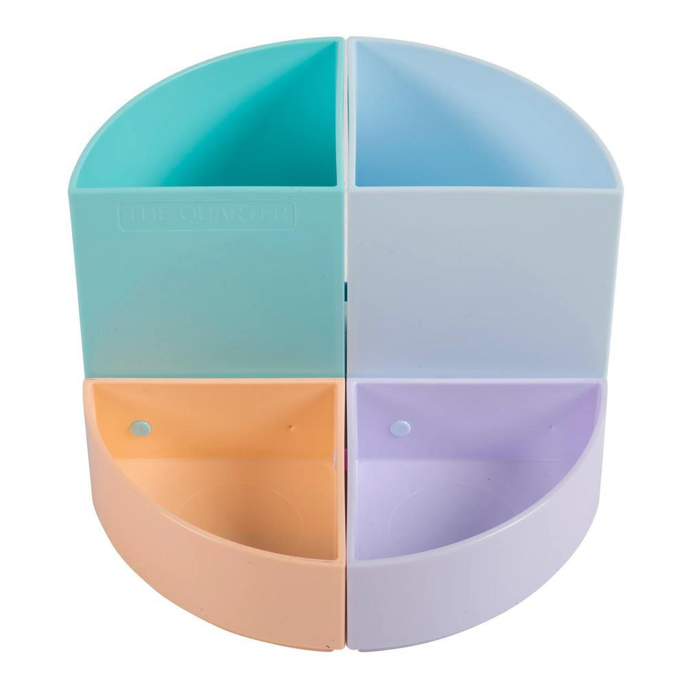 EXACOMPTA+Pot+à+crayons+modulable+The+Quarter+Aquarel+-+Couleurs+assorties