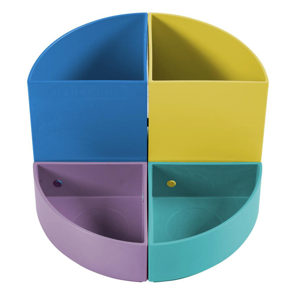 EXACOMPTA+Pot+à+crayons+modulable+The+Quarter+Forever+Young+-+Couleurs+assorties