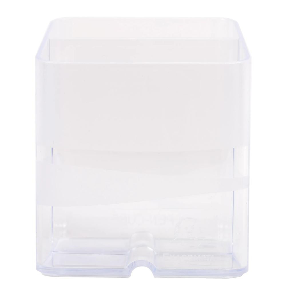 EXACOMPTA+Pot+à+crayons+Pen-Cube+Office+-+Cristal