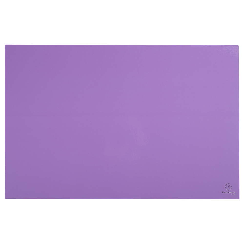 EXACOMPTA Sous-mains en carton rigide Aquarel 57,5x37,5cm - Mauve