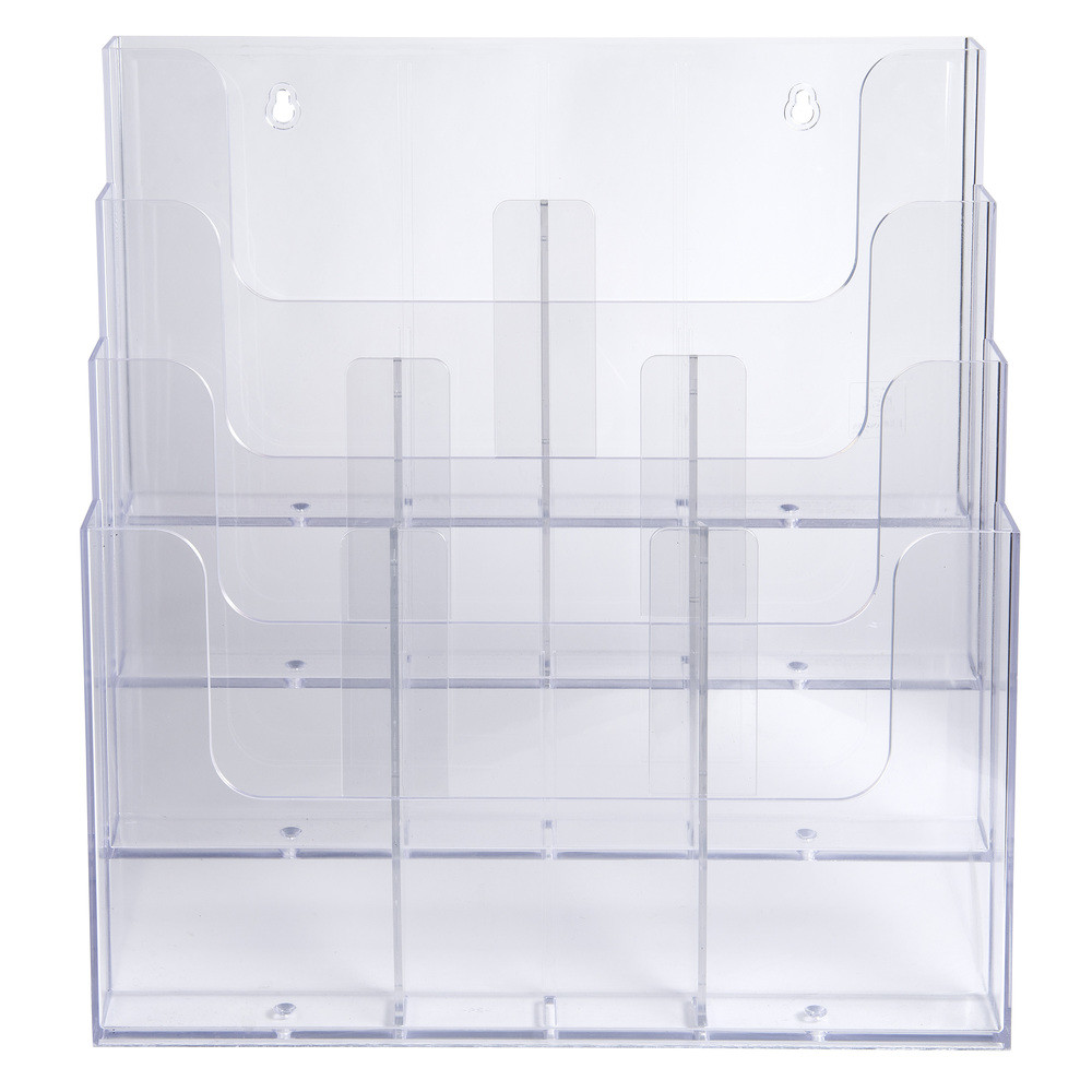 EXACOMPTA Sparation mdiane horizontal A4 (jeu de 2 pices) - Cristal