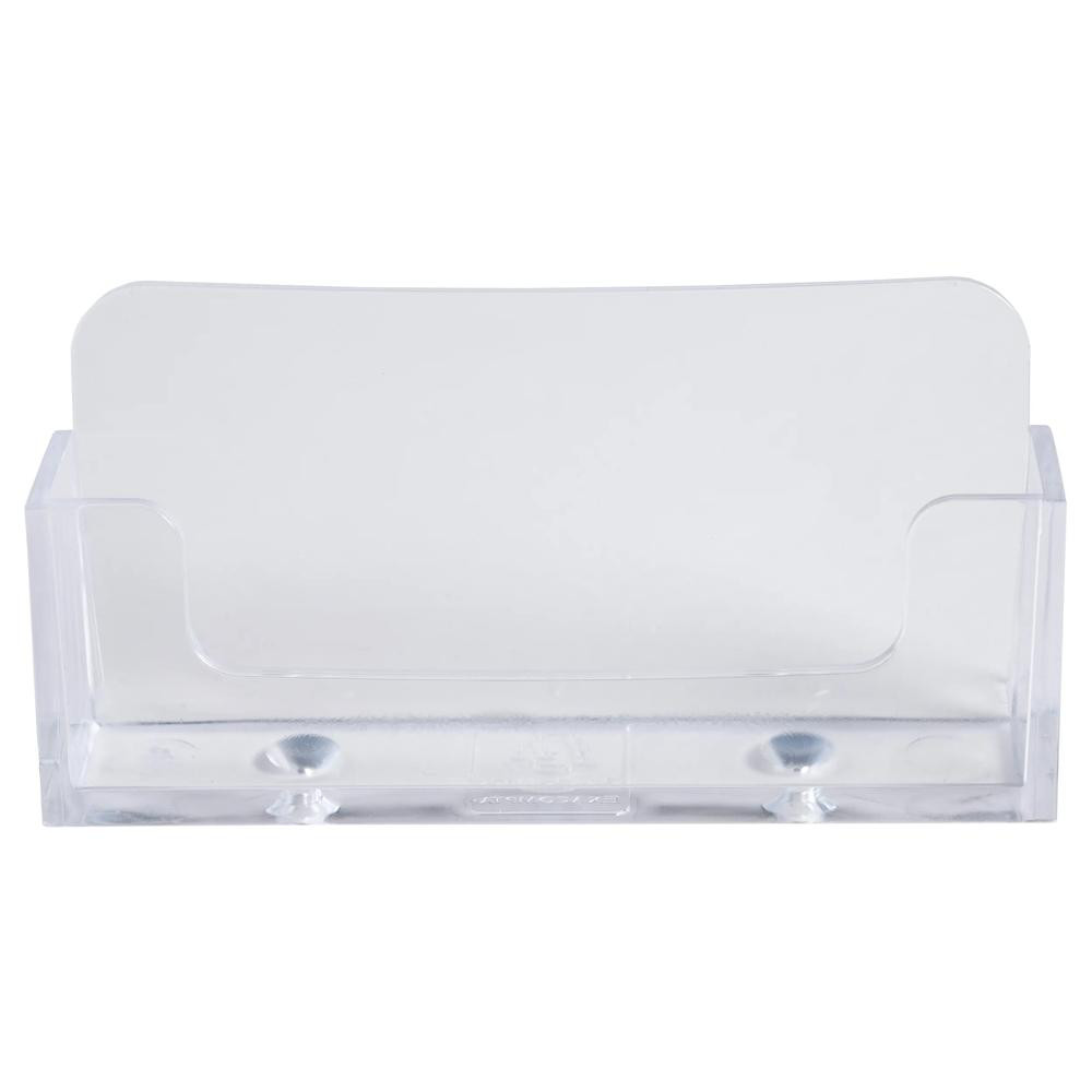 EXACOMPTA Distributeur de cartes de visite 1 case - Cristal