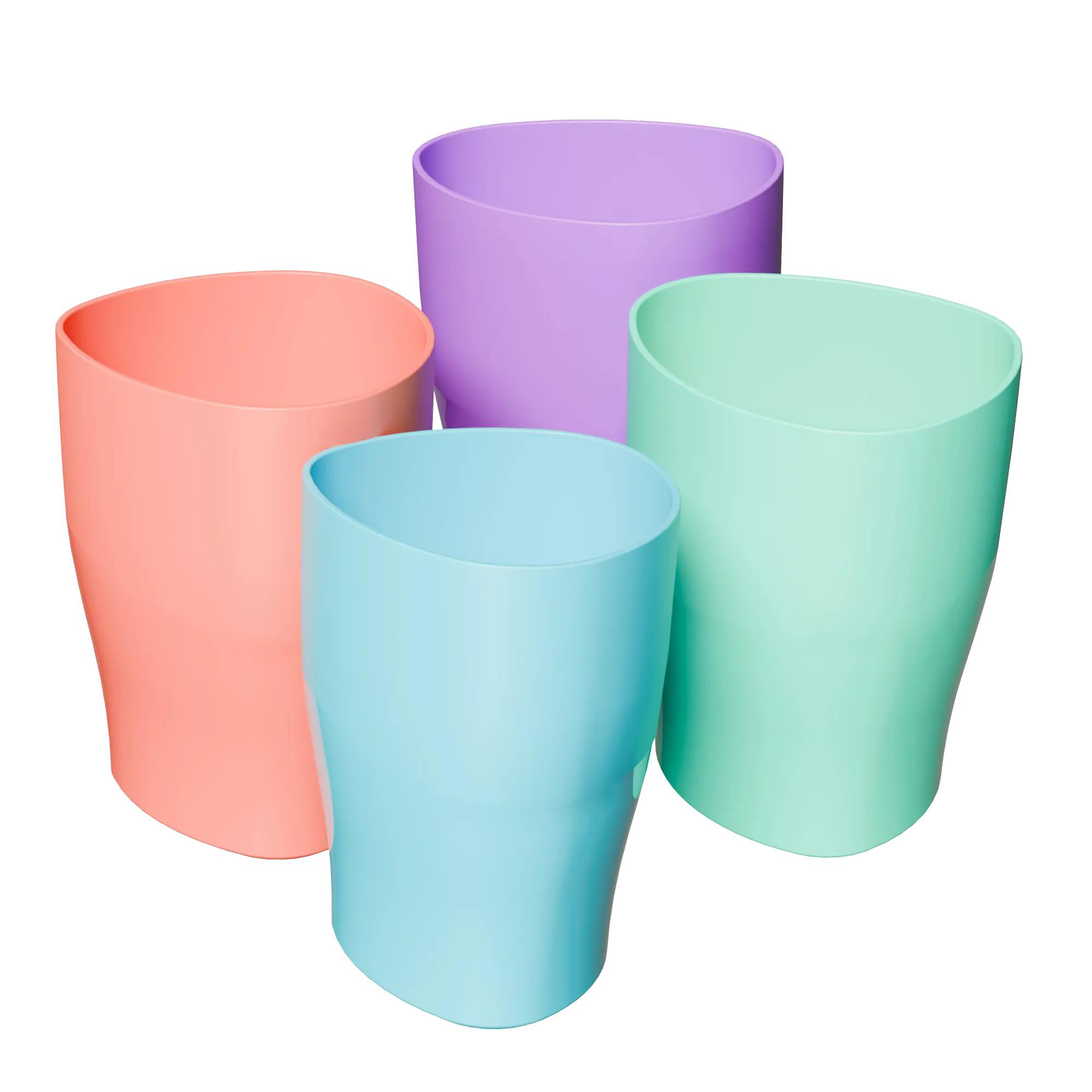 EXACOMPTA Pot à crayons Ecopen Candy Tidy Couleurs assorties
