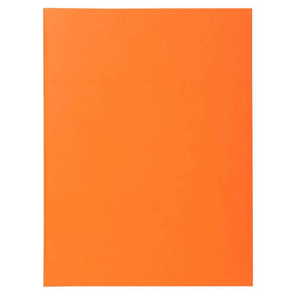 EXACOMPTA Paquet 100 chemises SUPER 210 - 24x32cm - Orange