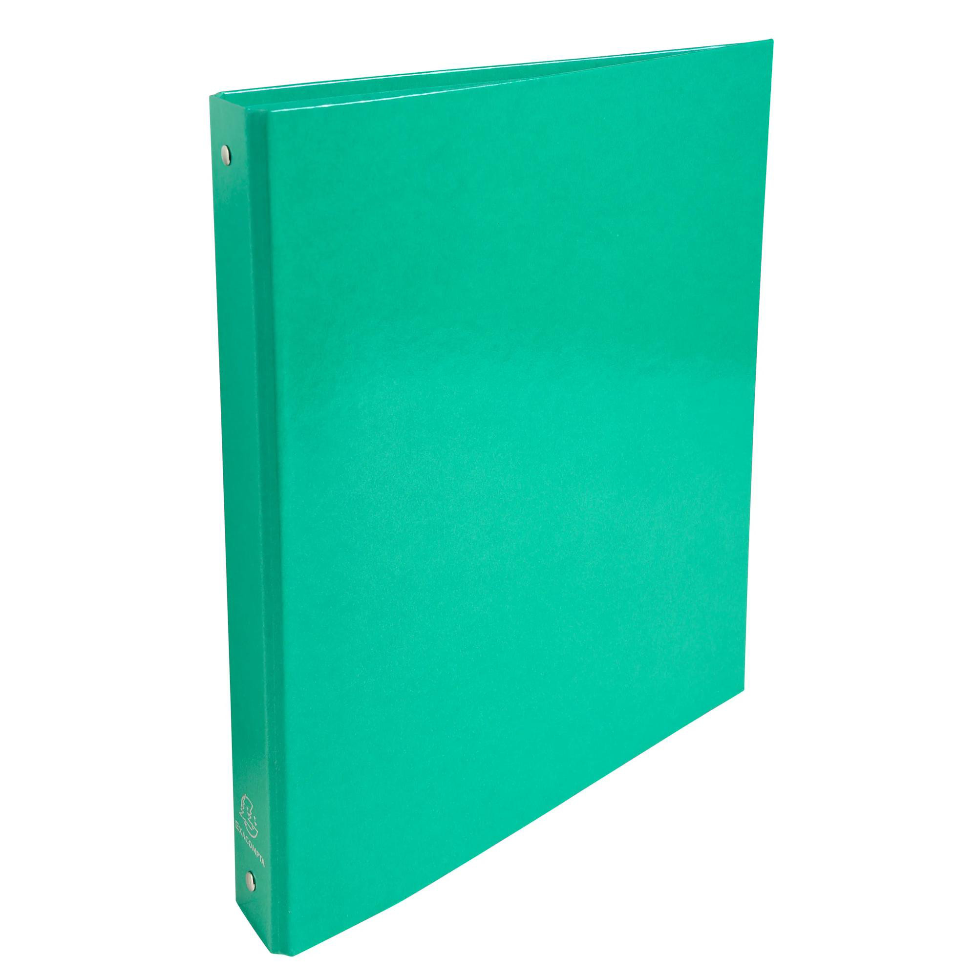 EXACOMPTA Classeur A4 4 anneaux 30mm Iderama - Vert foncé