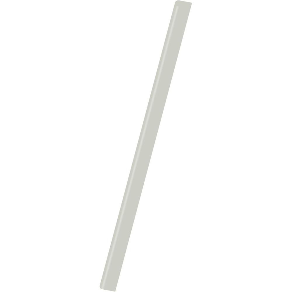 EXACOMPTA Boite de 25 baguettes à relier 6mm capacité 60 feuilles - A4 - Cristal