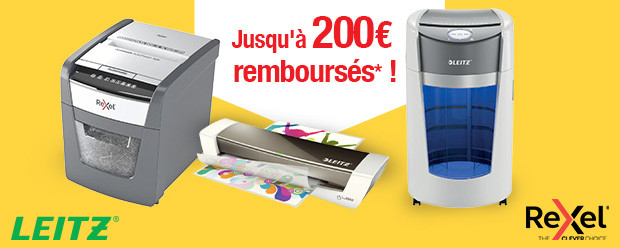Jusqu'&agrave; 200&euro; rembours&eacute;s*