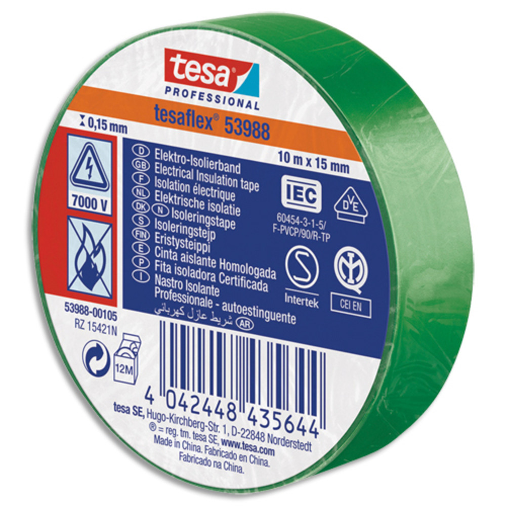 TESA Adhsif Vert 25m x 50mm 53988-00109-00