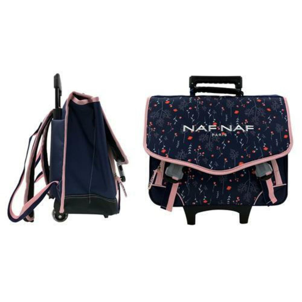 PLUME DOREE FORTNITE PLUME DOREE NAF NAF Cartable  roulette 41 cm, 2 compartiments + 1 poche