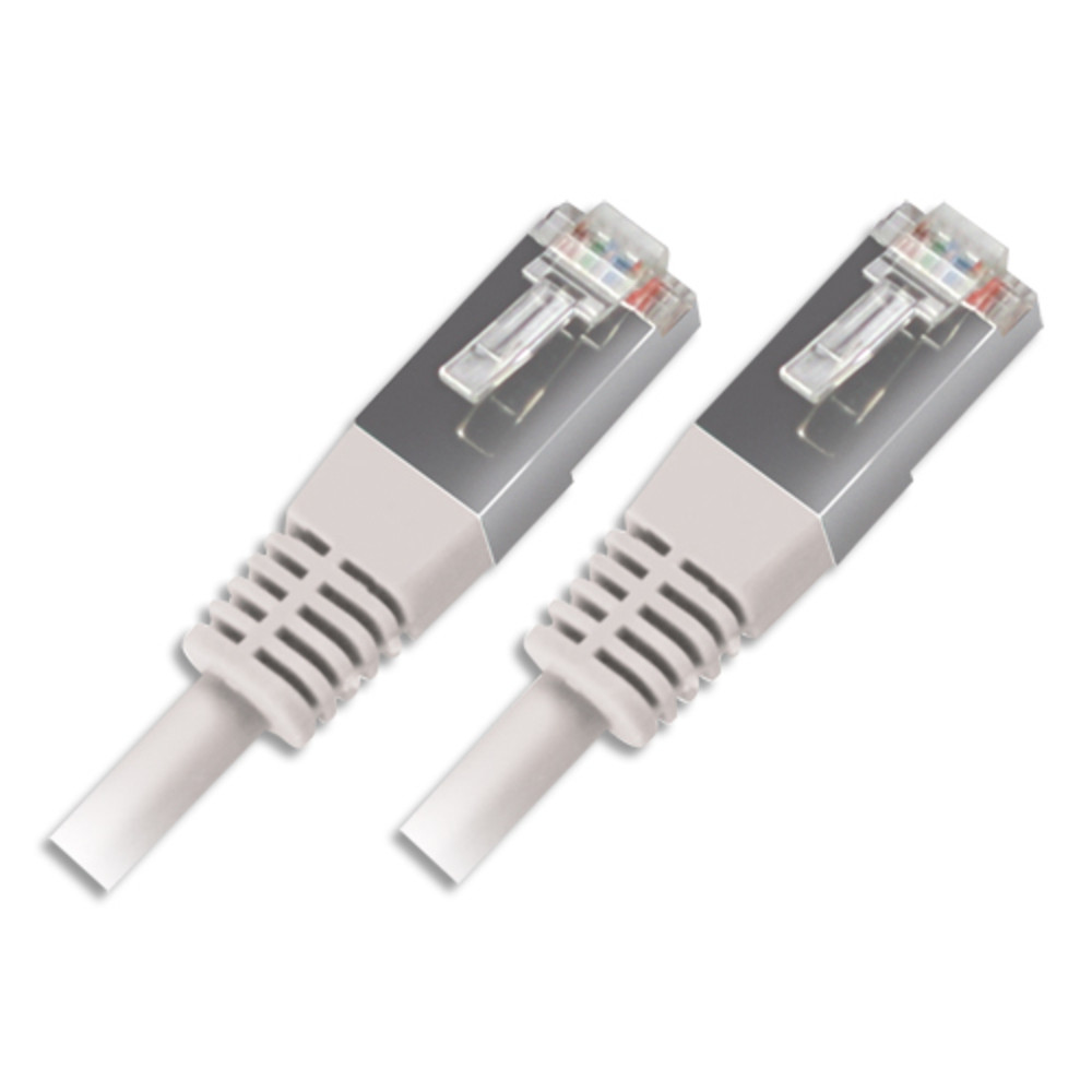 APM Cble RJ45 Blind Catgorie 6 F-UTP 4P 5m Blanc 560348