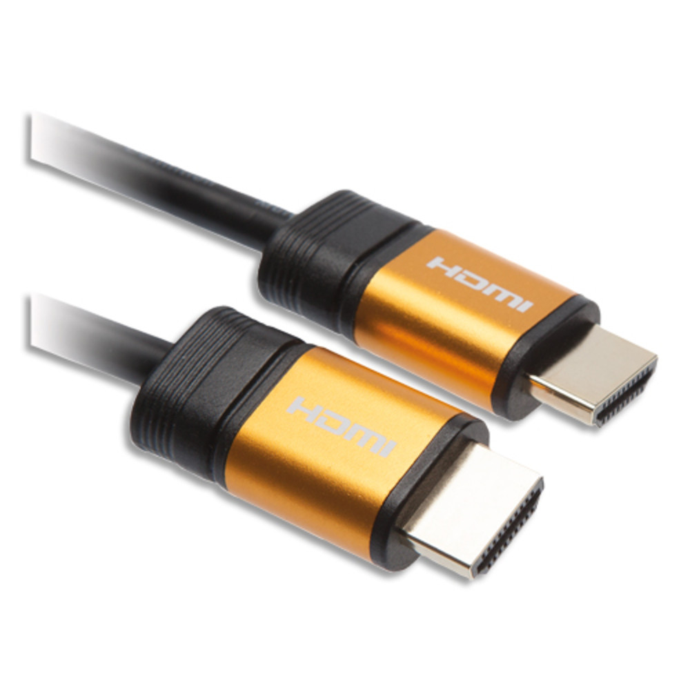 APM Cble HDMI Mle/Mle 4K/3D 5m Or 590468
