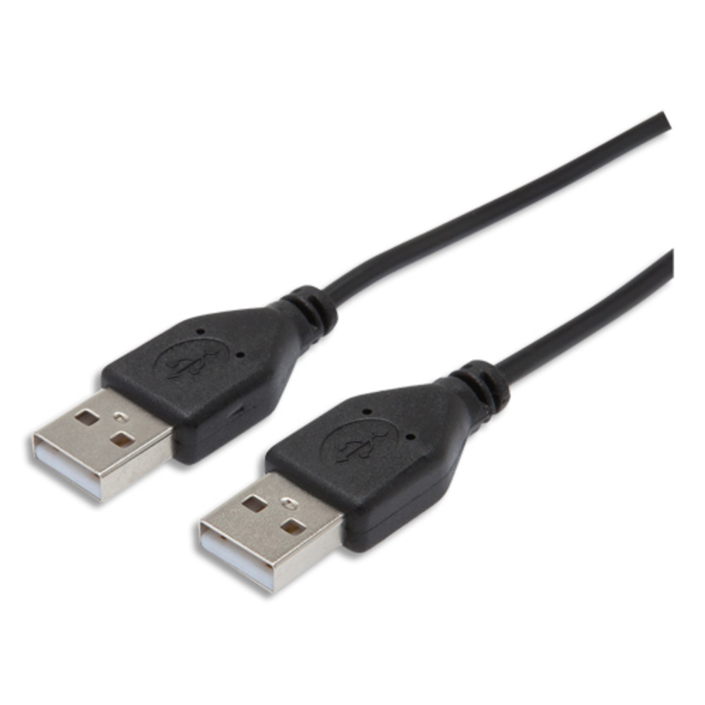 APM Cble USB 2.0 AA Mle/Mle 1,8m Noir 570306