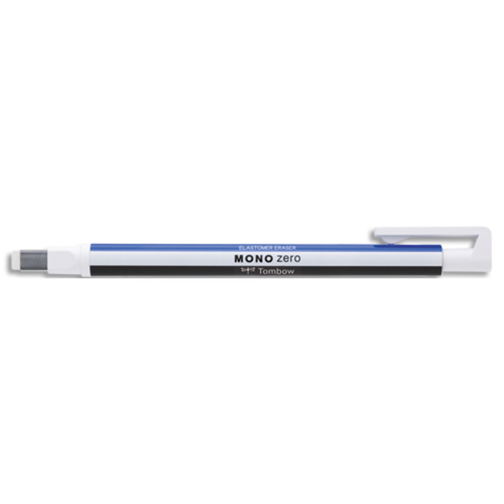 TOMBOW Stylo gomme MONO ZERO. Pointe rectangulaire de 2,5mm. Rtractable et rechargeable.