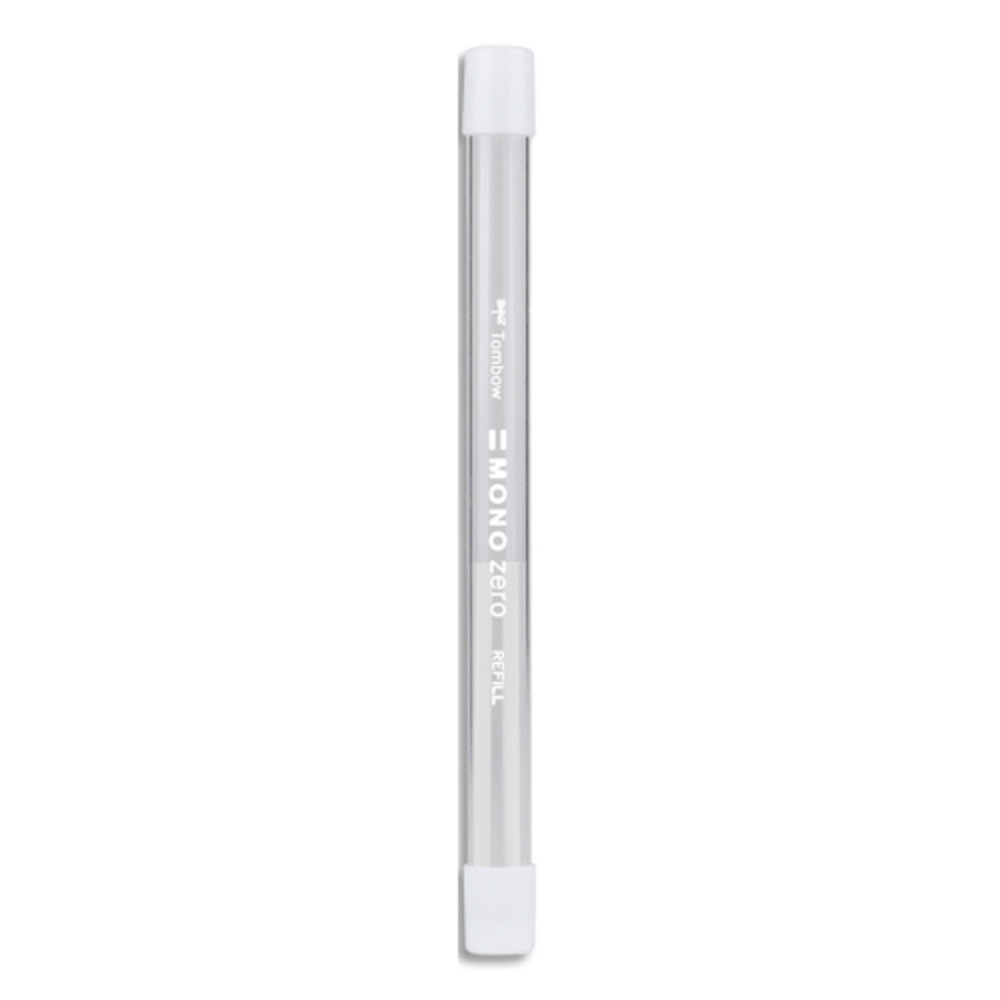 TOMBOW Tube de 2 Recharges pour stylo gomme Mono Zero, pointe ronde d2,3mm