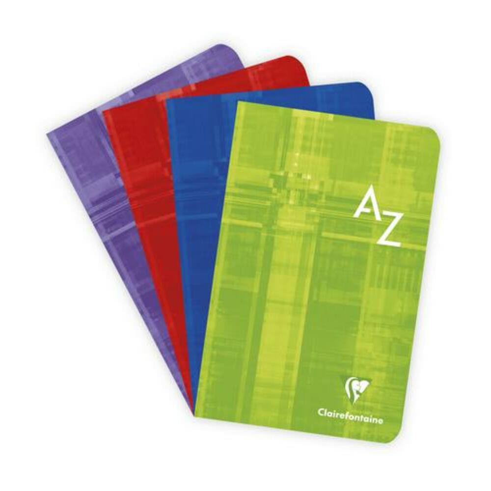CLAIREFONTAINE Rpertoire reliure piqre 11x17cm 96 pages petits carreaux papier 90g