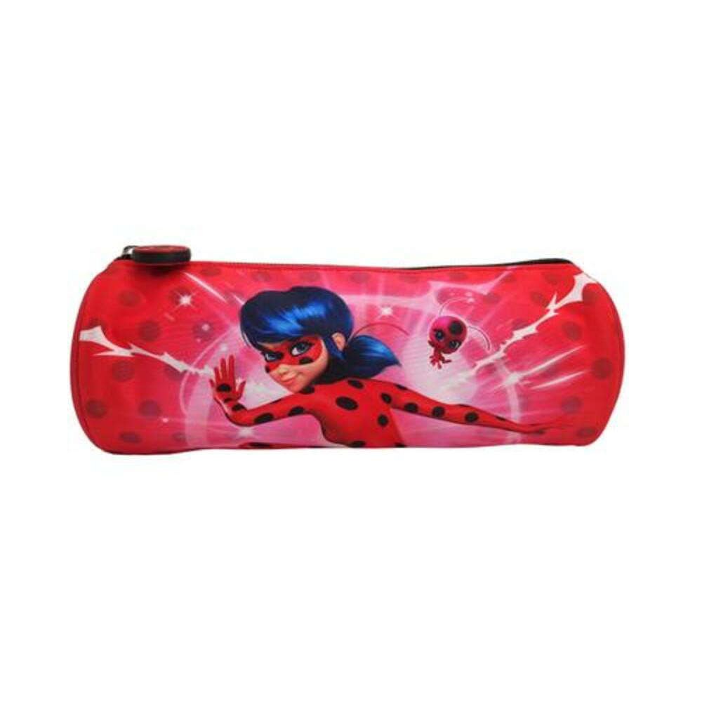 PLUME DOREE FORTNITE PLUME DOREE MIRACULOUS Trousse ronde 1 compartiment, fermeture zip 21,5x7x5 cm
