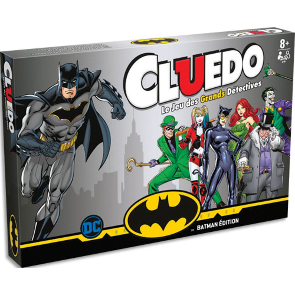 CLUEDO Jeu de socit CLUEDO dition spciale BATMAN