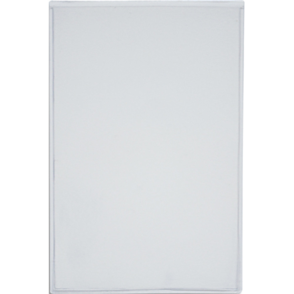 OXFORD Etui 2 faces en PVC 15/100eme. Format A5 14,8x21cm. Coloris transparent