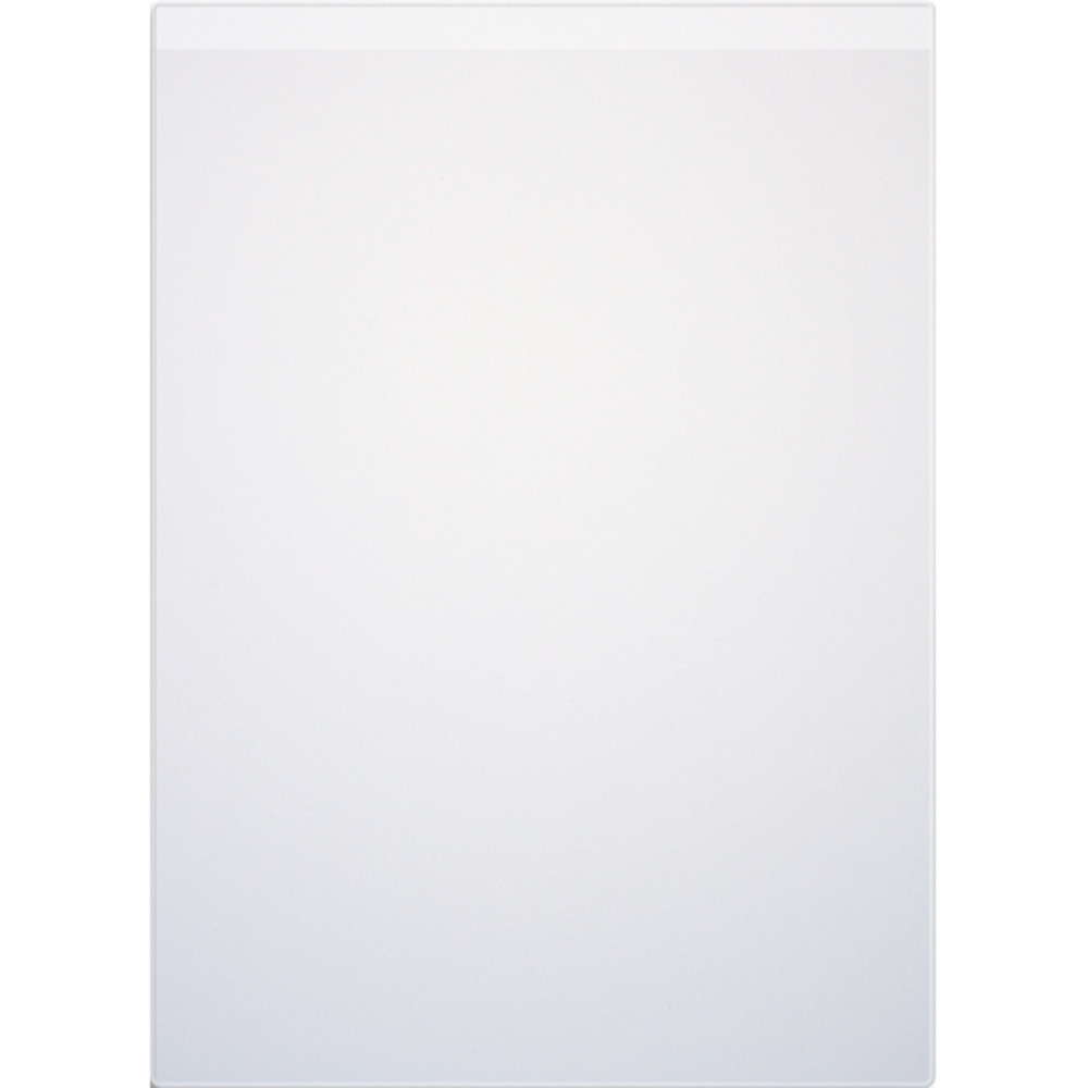 OXFORD Etui 2 faces en PVC 15/100eme. Format A4 21x29,7cm. Coloris transparent