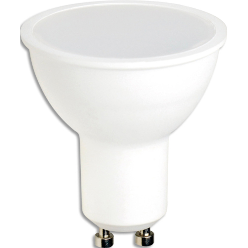INTEGRAL Ampoule connecte LED GU10 350lm 4,9W RGBW 2700K A 6500K. Rglable par contrle via appli tuya