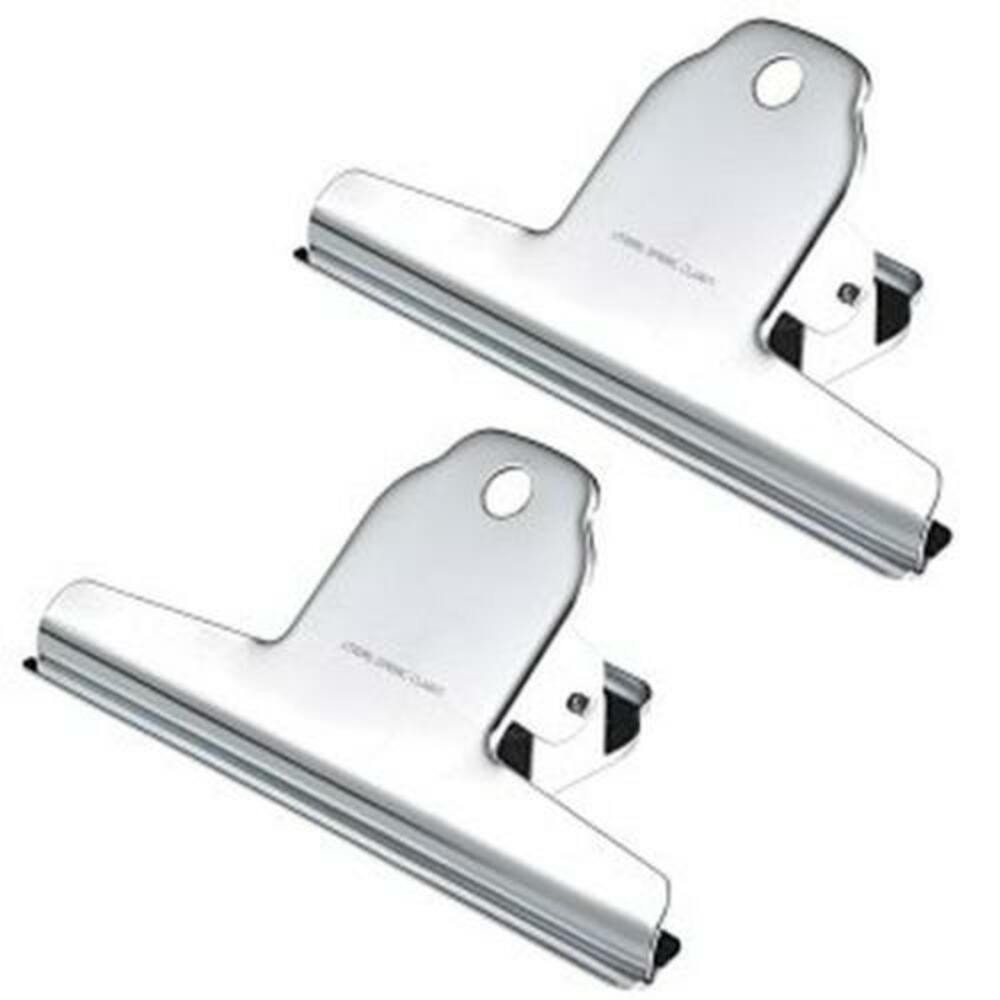 WONDAY Sachet de 2 Pinces  dessin Clip 100 mm en acier