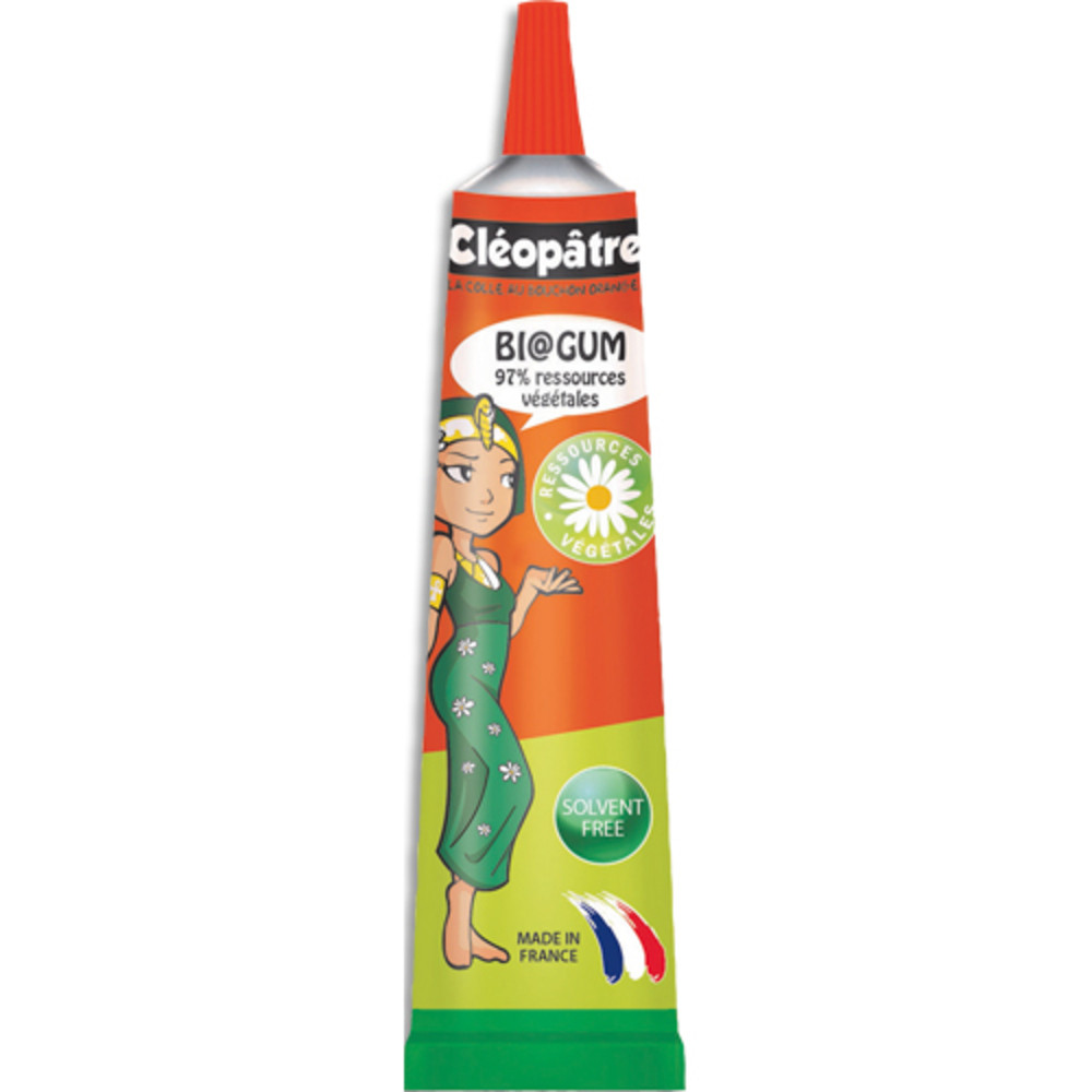 CLEOPATRE Tube de colle vgtale transparante sans solvant 30ml