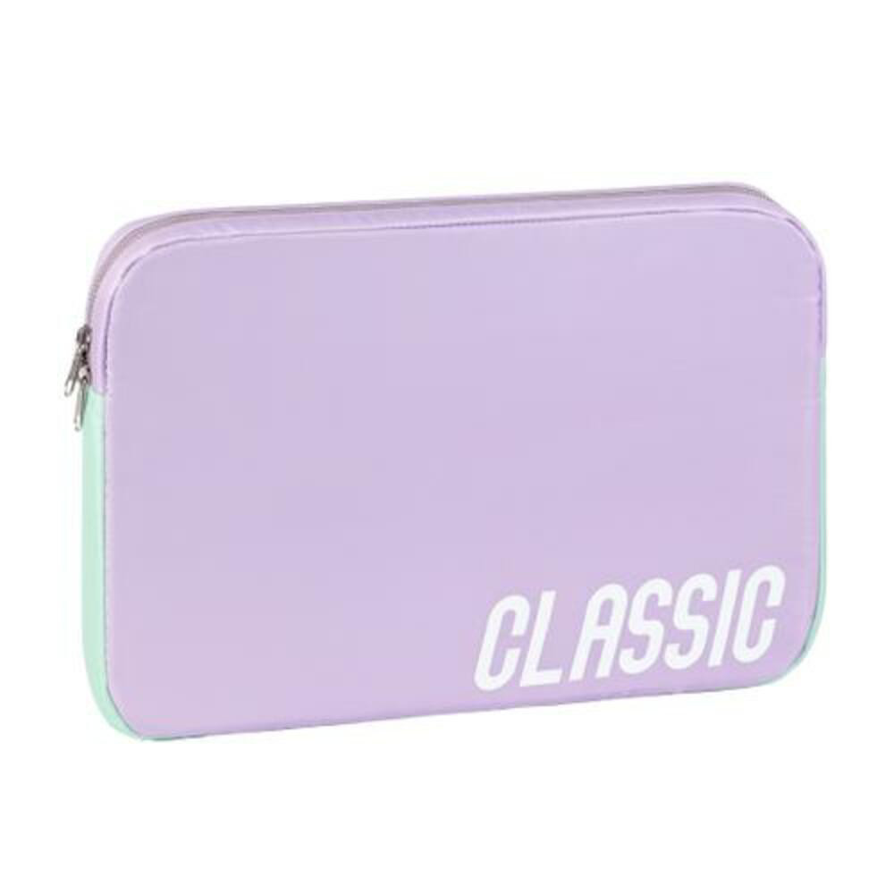 VIQUEL Housse PC 15P MILKSHAKE CASAWORK. Polyester. Intrieur vert et violet. 38,5x26x4,5 cm.