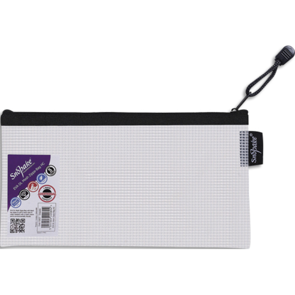 SNOPAKE Pochette DL fourre-tout renforce ''Eva Mesh'' Avec soufflet Fermeture zip mtal