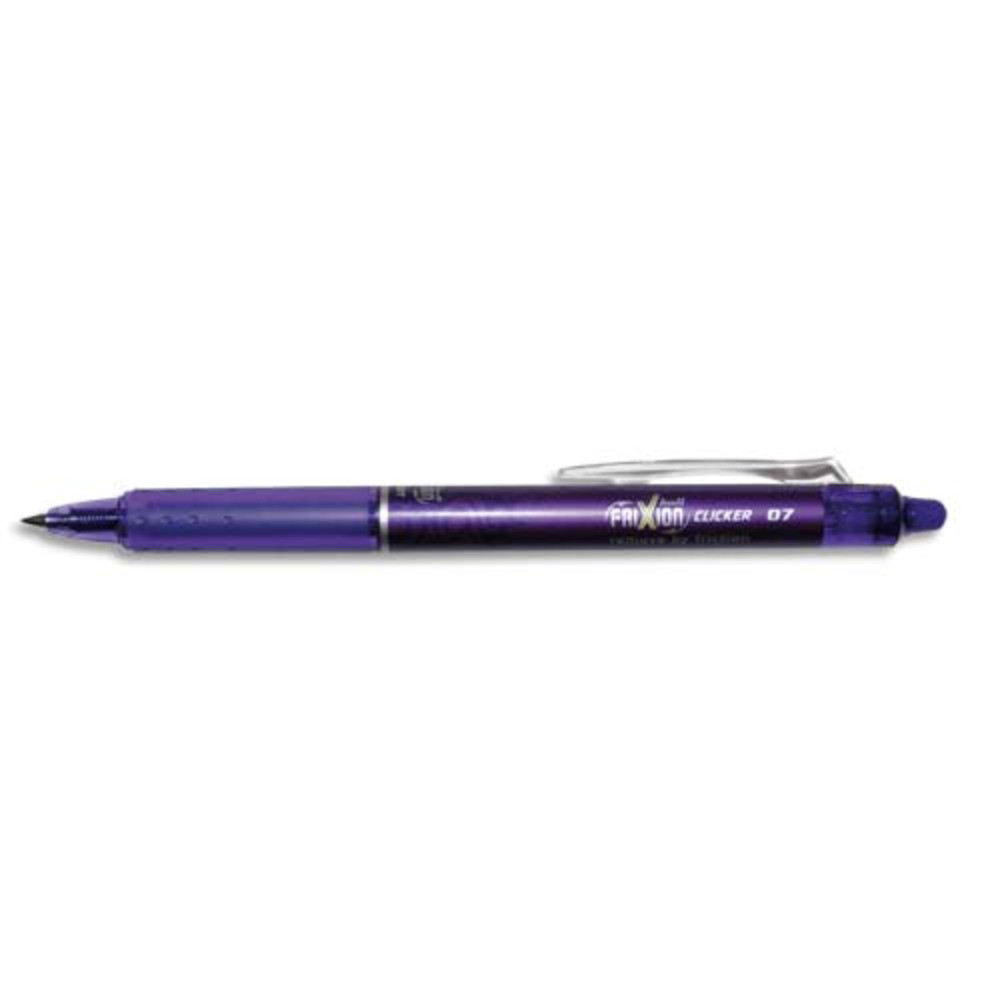 PILOT Stylo Roller FriXion Clicker rtractable, pointe moyenne Violet