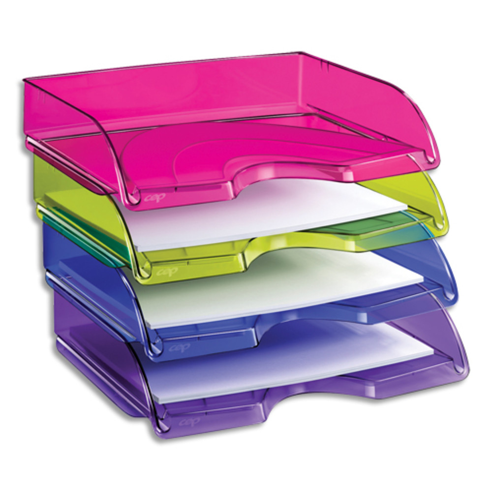 CEP Corbeille  courrier  l'italienne 135/2H HAPPYde coloris Rose / indien 26 x 6,9 x 35,1 cm