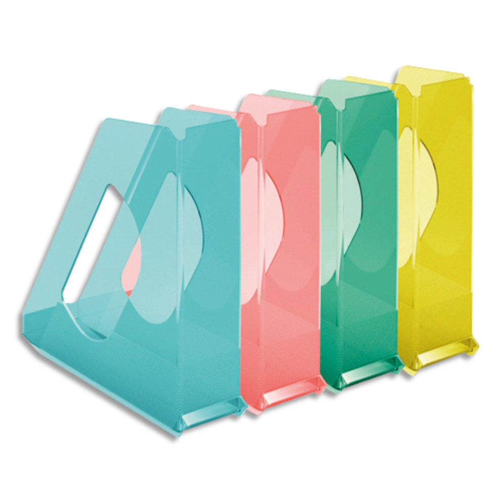 ESSELTE Colour'Breeze Porte-revues, A4, assorti de couleurs, 626281