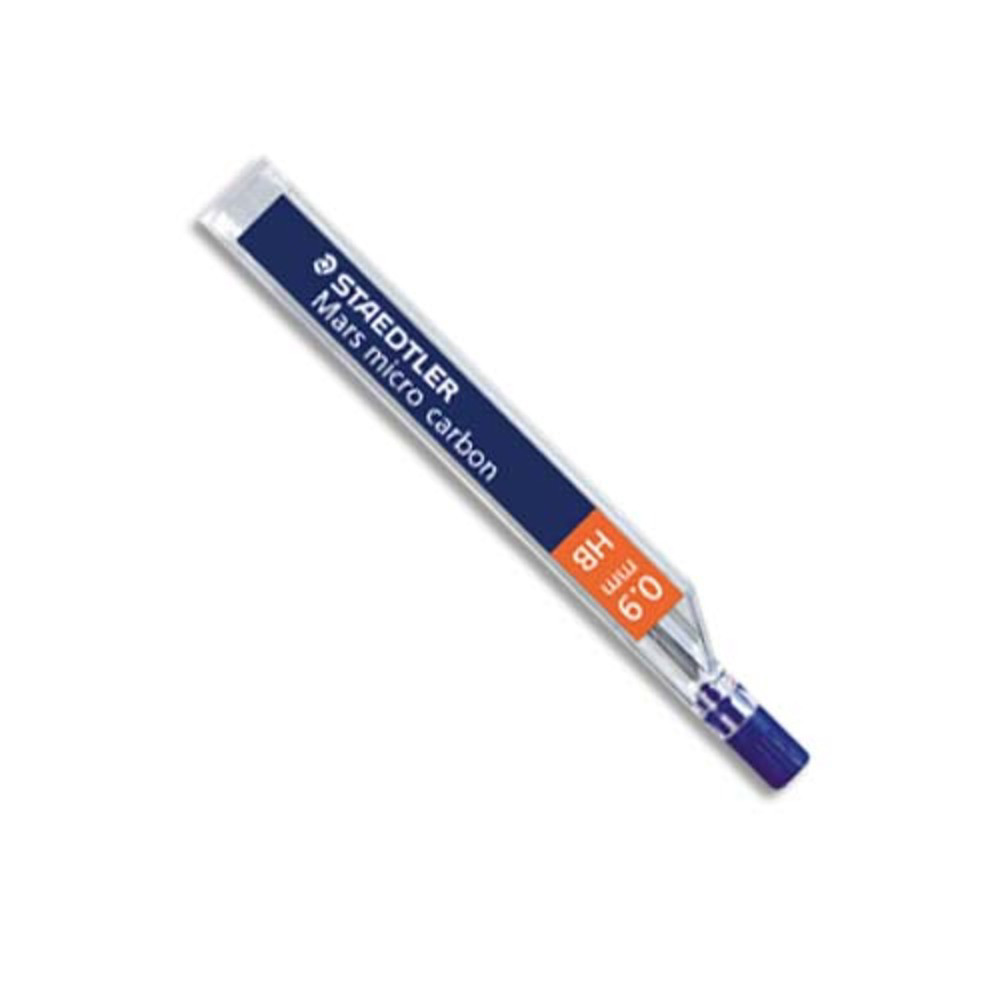 STAEDTLER Etui de 12 mines 0,9 mm polycarbone haute qualit HB MARSMICRO
