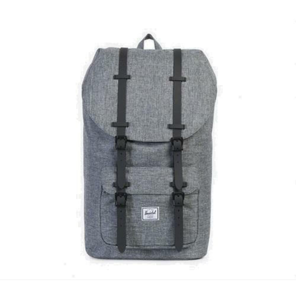 HERSCHEL Sac  dos Little America 23,5 litres. Poche pour ordinateur 15 pouces. Coloris Gris clair.