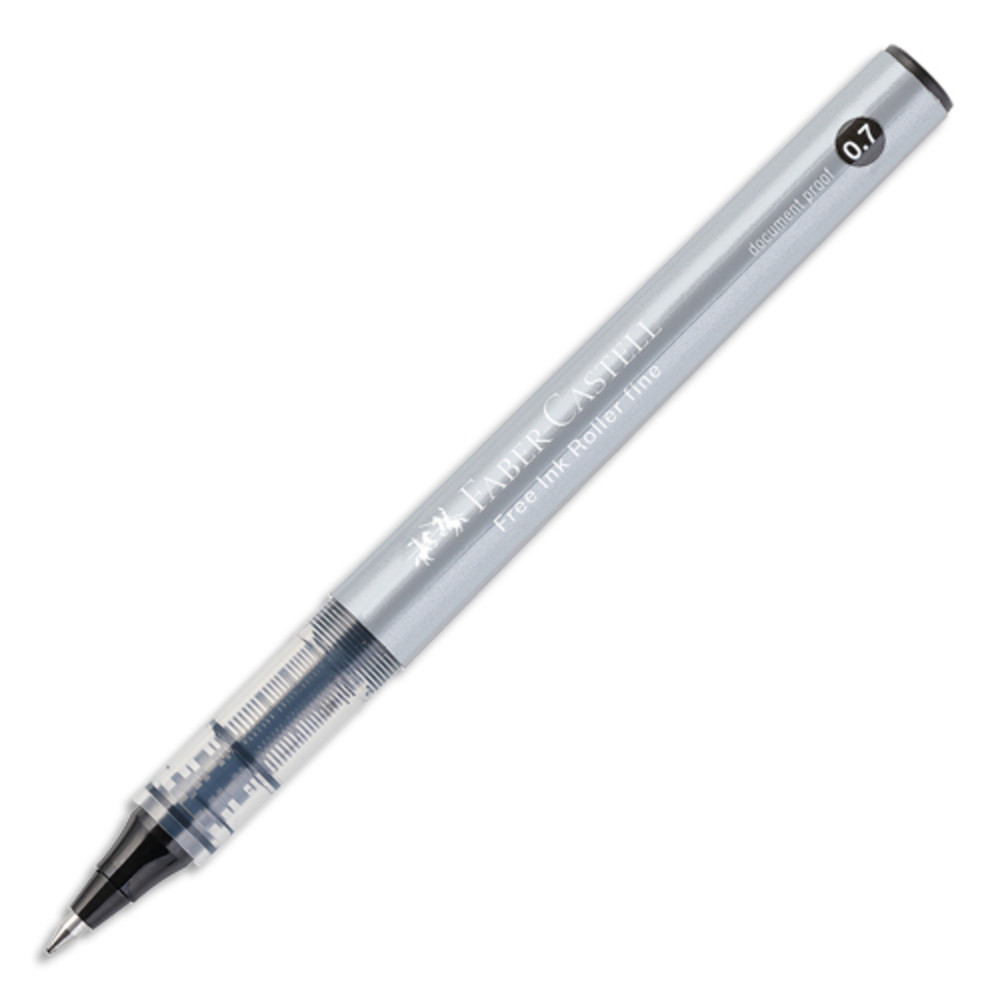 FABER CASTELL Roller Free Ink 0,7. Couleur Noir.