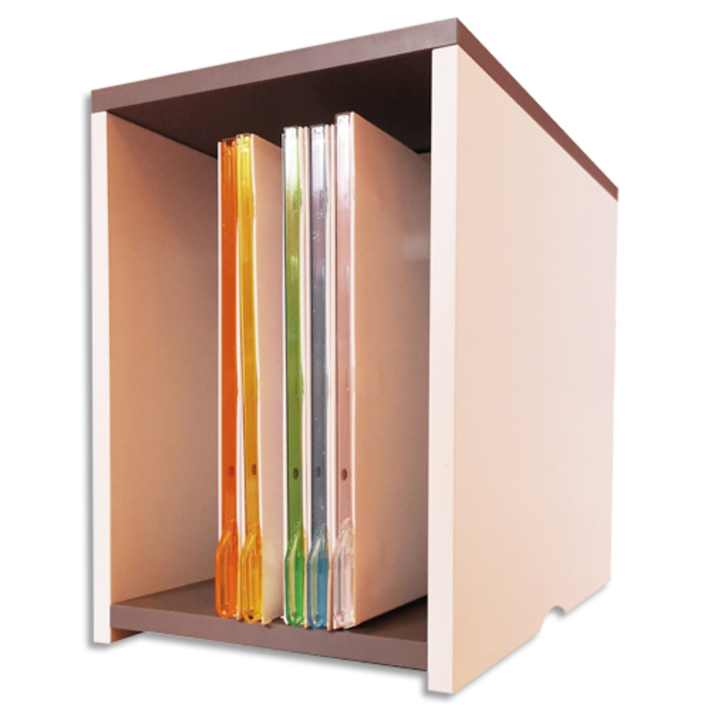 NOVACLASS Module  poser en stratifi 19mm avec 5 chemises coloris assortis. Coloris argile