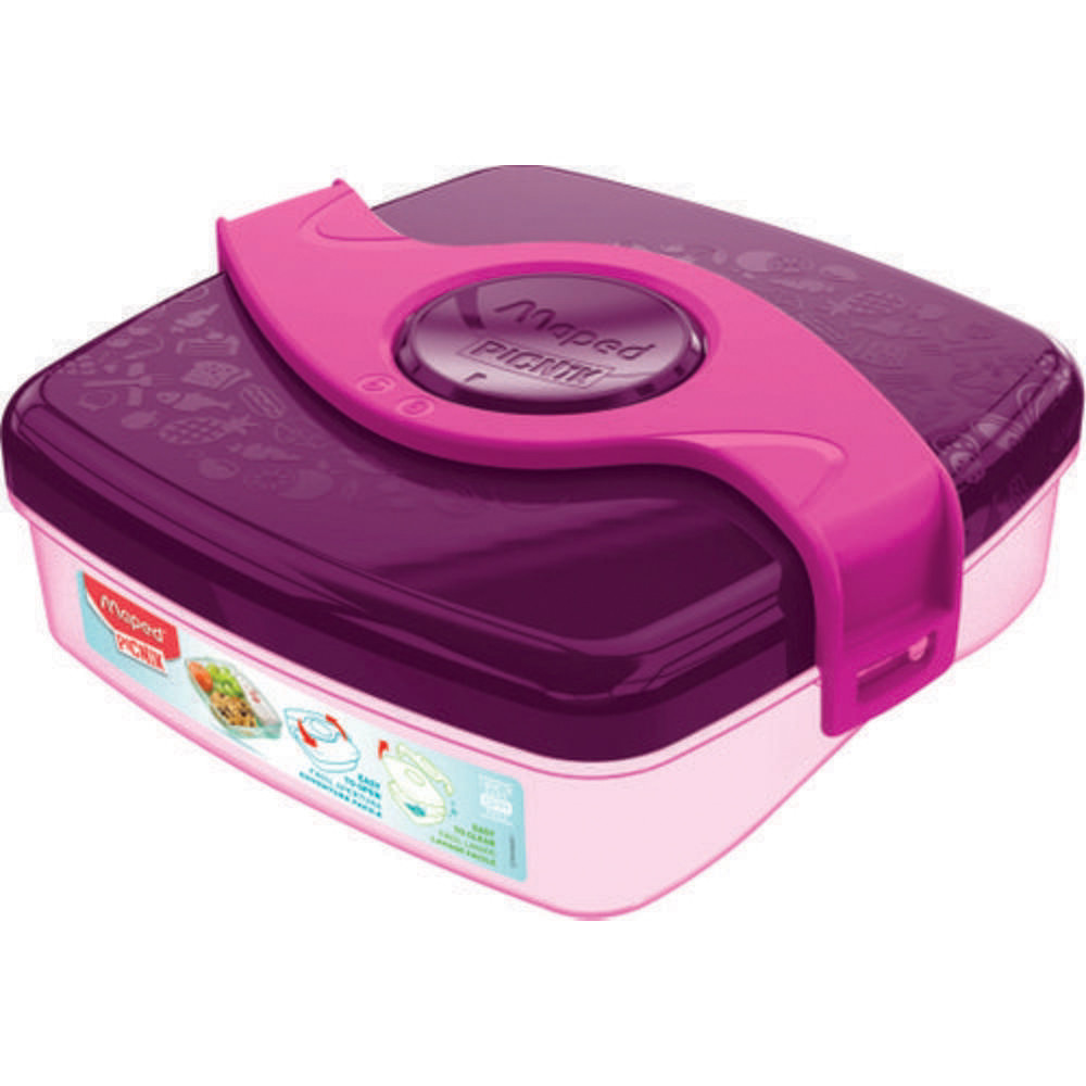 MAPED Bote  Gouter - Maped PICNIK ORIGINS Enfant, coloris Rose