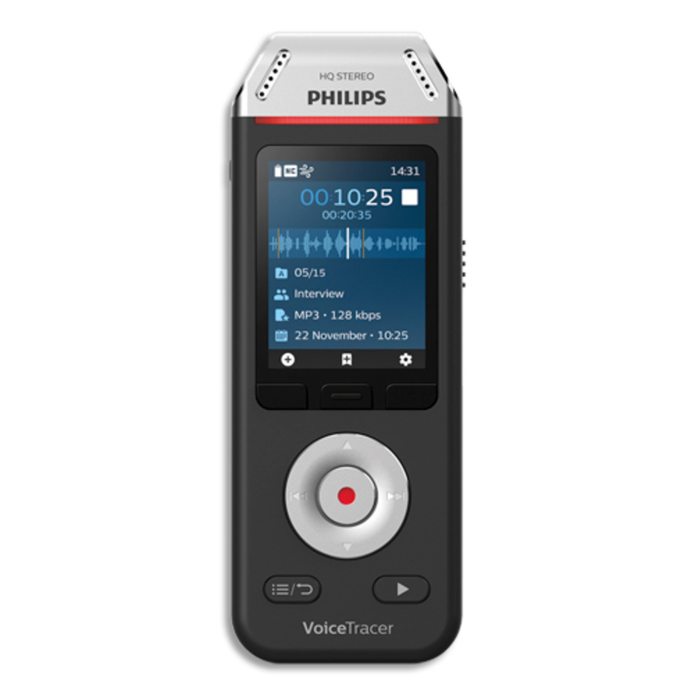 PHILIPS Enregistreur numrique VOICE TRACER NUM DVT2110 8GO DVT2110/00