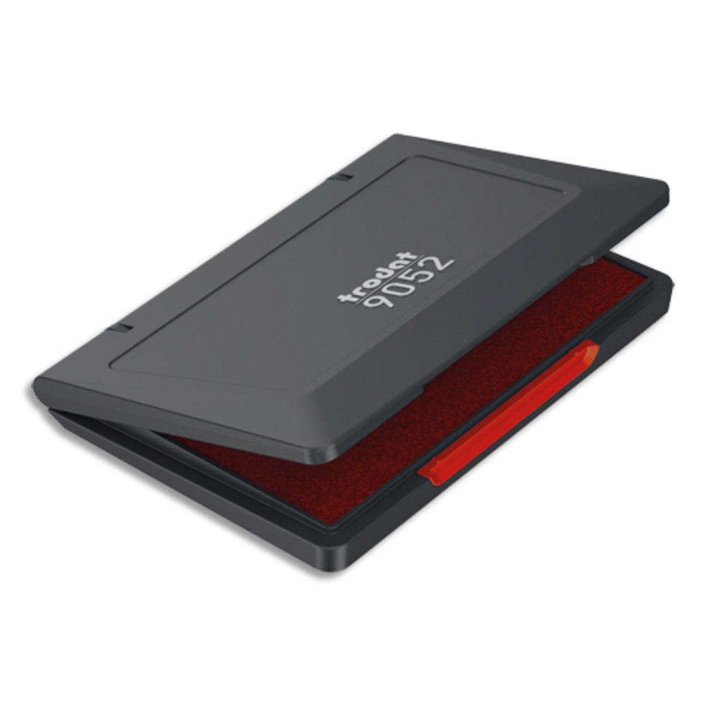TRODAT Tampon encreur cologique pour timbre  encrage spar, surface d'encrage : 11x7 cm, Rouge
