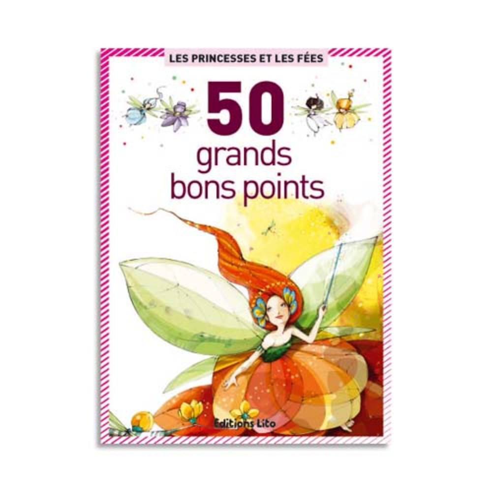 LITO DIFFUSION Bote de 50 grandes images Princesses et fes