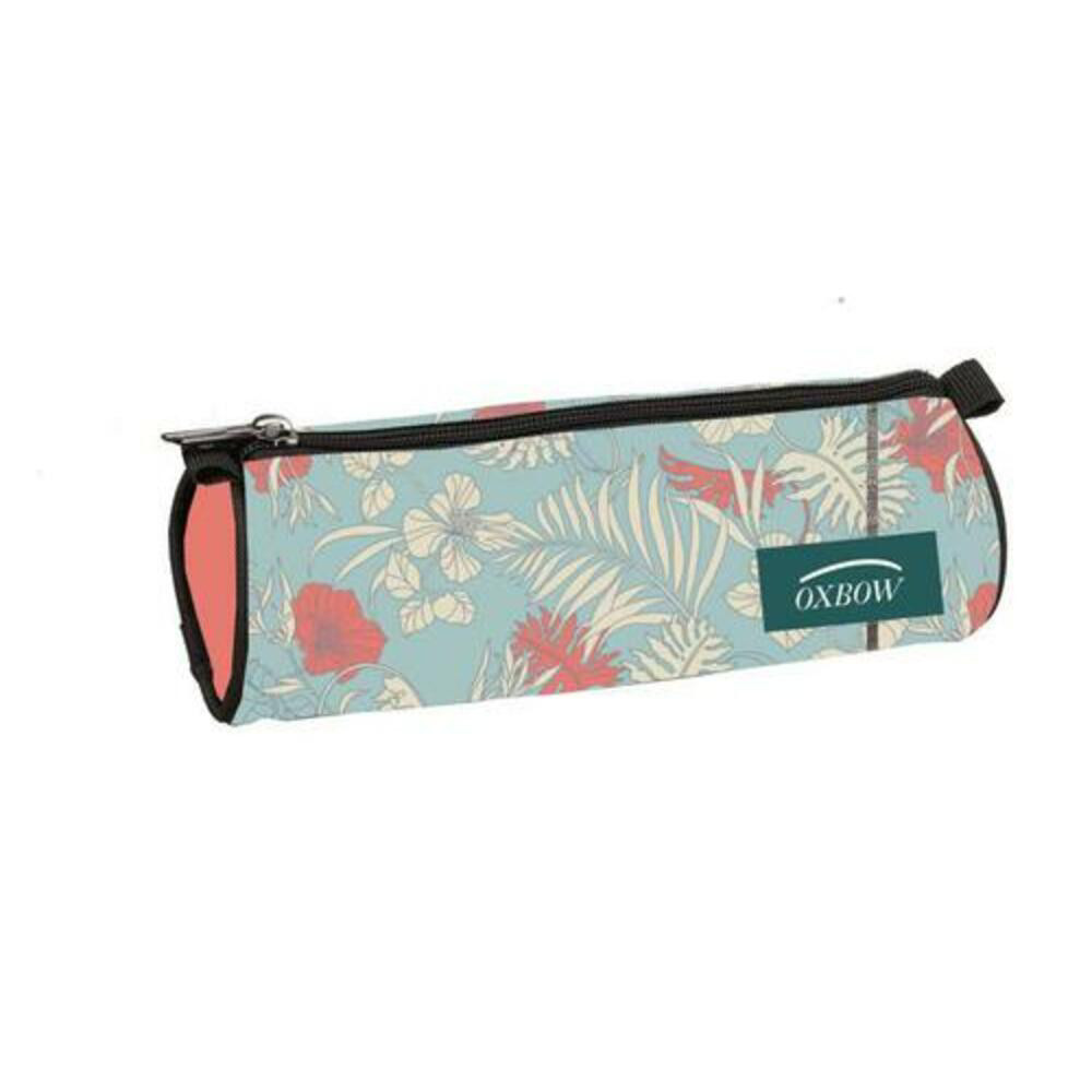OXFORD OFFICE OXFORD Fourre-tout rond OXBOW CLOWER en polyester 22x7x7 cm. Dcor srigraphi, coloris assortis.