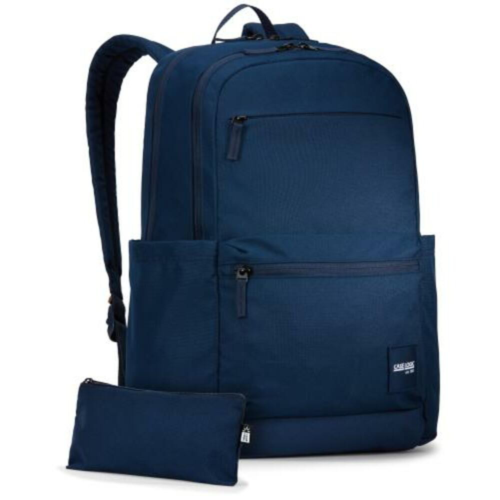 CASE LOGIC Sac  dos UPLINK 100% recycl bleu - Unisex - 26L - 2 compartiments - 1 trousse offerte