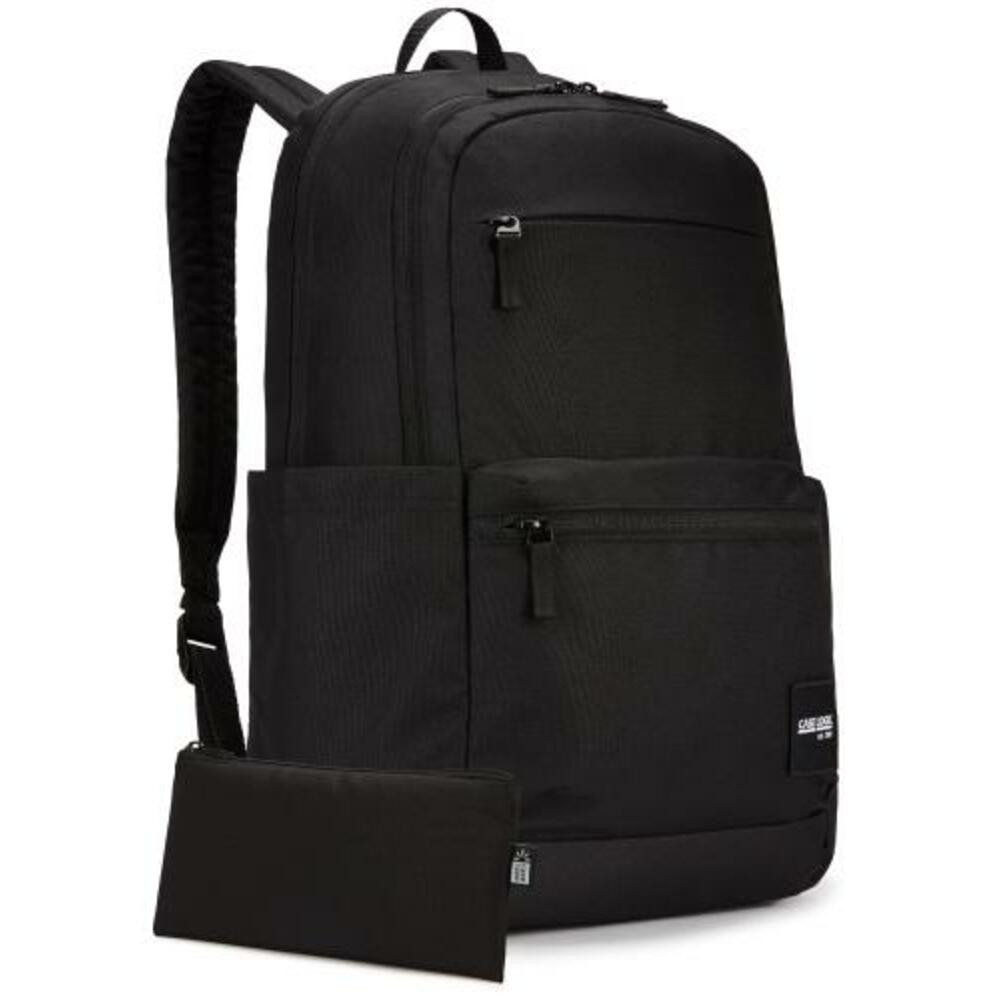CASE LOGIC Sac  dos UPLINK 100% recycl noir - Unisex - 26L - 2 compartiments - 1 trousse offerte
